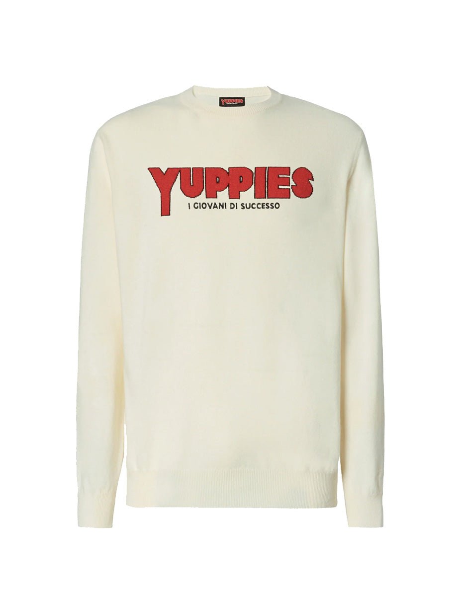 pullover heron light yuppies off white - st barth - pullover