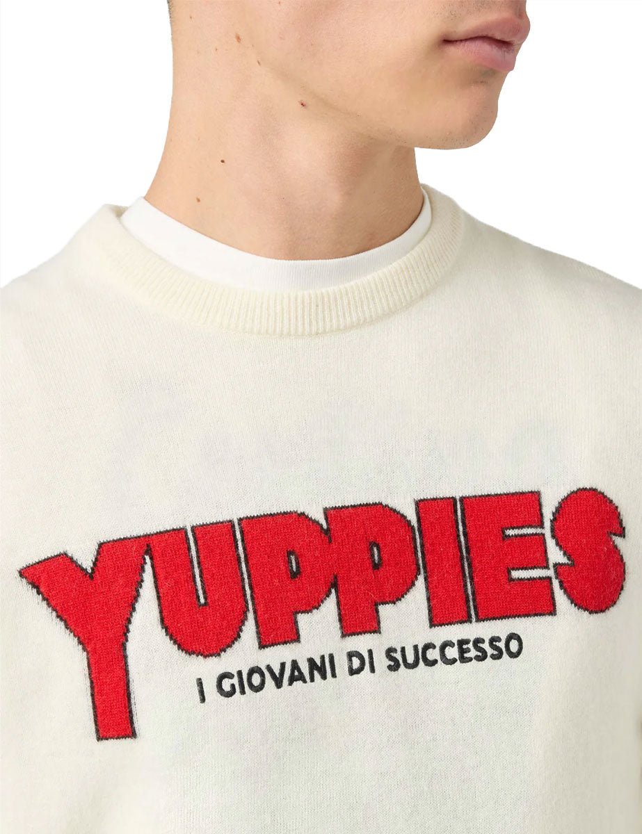 pullover heron light yuppies off white - st. barth - pullover