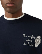 pullover heron non voglio mica la luna blu - st. barth - pullover