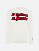 pullover heron vacanze off white - st. barth - pullover