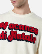 pullover heron vacanze off white - st. barth - pullover