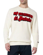 pullover heron vacanze off white - st. barth - pullover