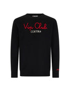 pullover heron vacanze vip nero - st. barth - pullover