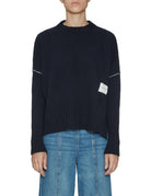 pullover lana over blu - jei - o - pullover