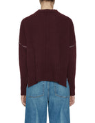 pullover lana over borgogna - jei - o - pullover