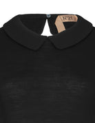 pullover maglia misto lana nero - n21 alessandro dell'acqua - pullover