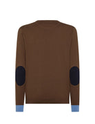 pullover toppe lana cotone cioccolato - sun68 - pullover