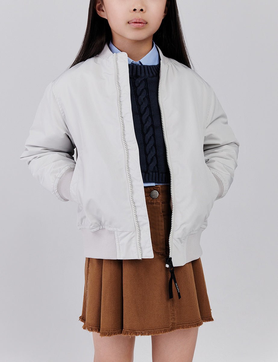 pullover trecce cropped blu - aspesi - pullover