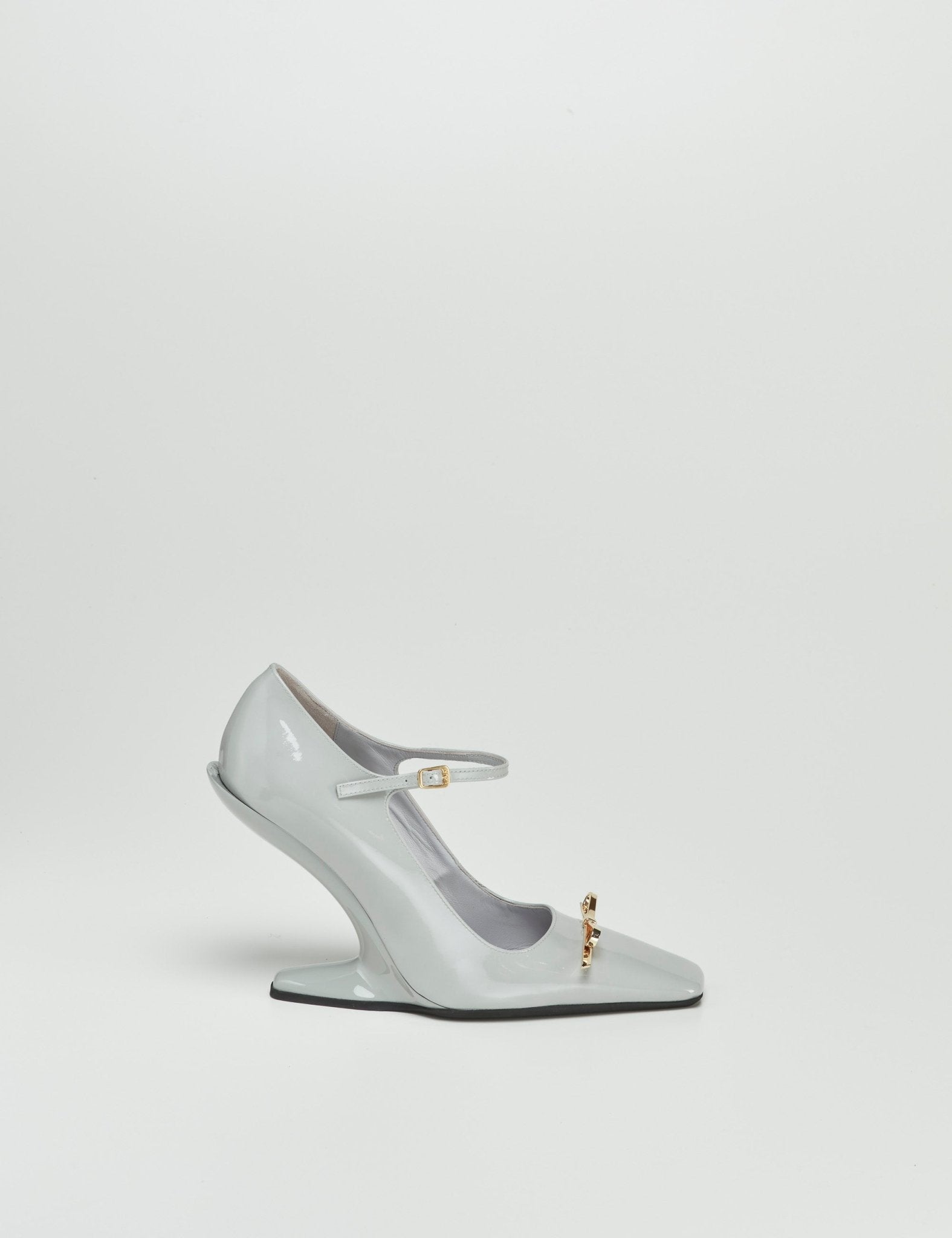 pump cinturino grigio - n21 alessandro dell'acqua - decollete tacco