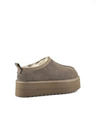 sabot platform suede montone taupe - colors of california - sabot