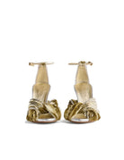sandalo cinturino luxury velluto oro - forte forte - sandalo tacco