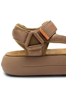 sandalo fussbett cinturino cognac - moon boot - platform