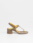 sandalo suede tundra oro - relac - sandalo tacco