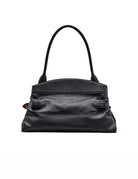 satchel bag leather nero - marc jacobs - shopper