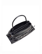 satchel bag leather nero - marc jacobs - shopper