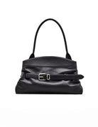 satchel bag leather nero - marc jacobs - shopper