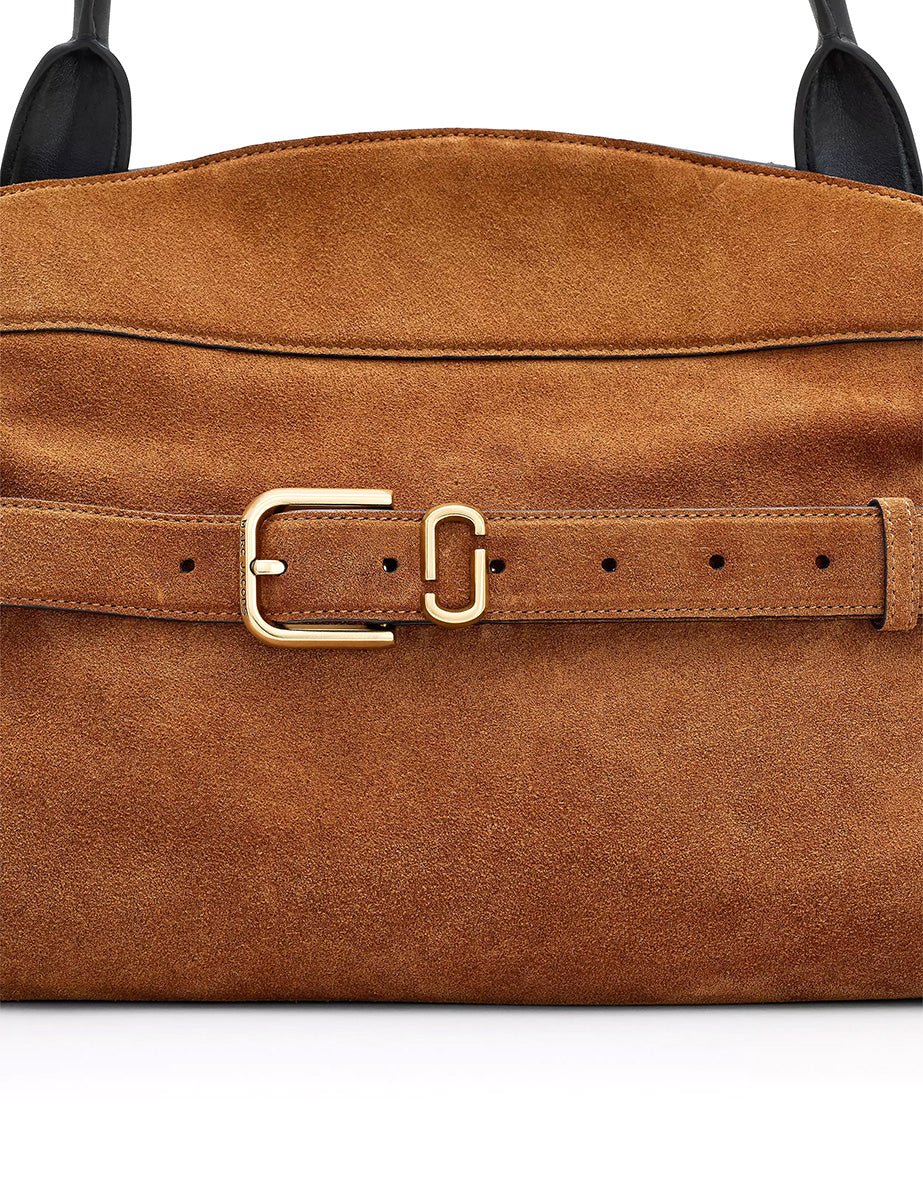 satchel bag suede copper - marc jacobs - shopper
