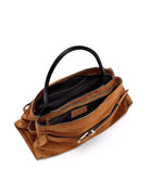 satchel bag suede copper - marc jacobs - shopper