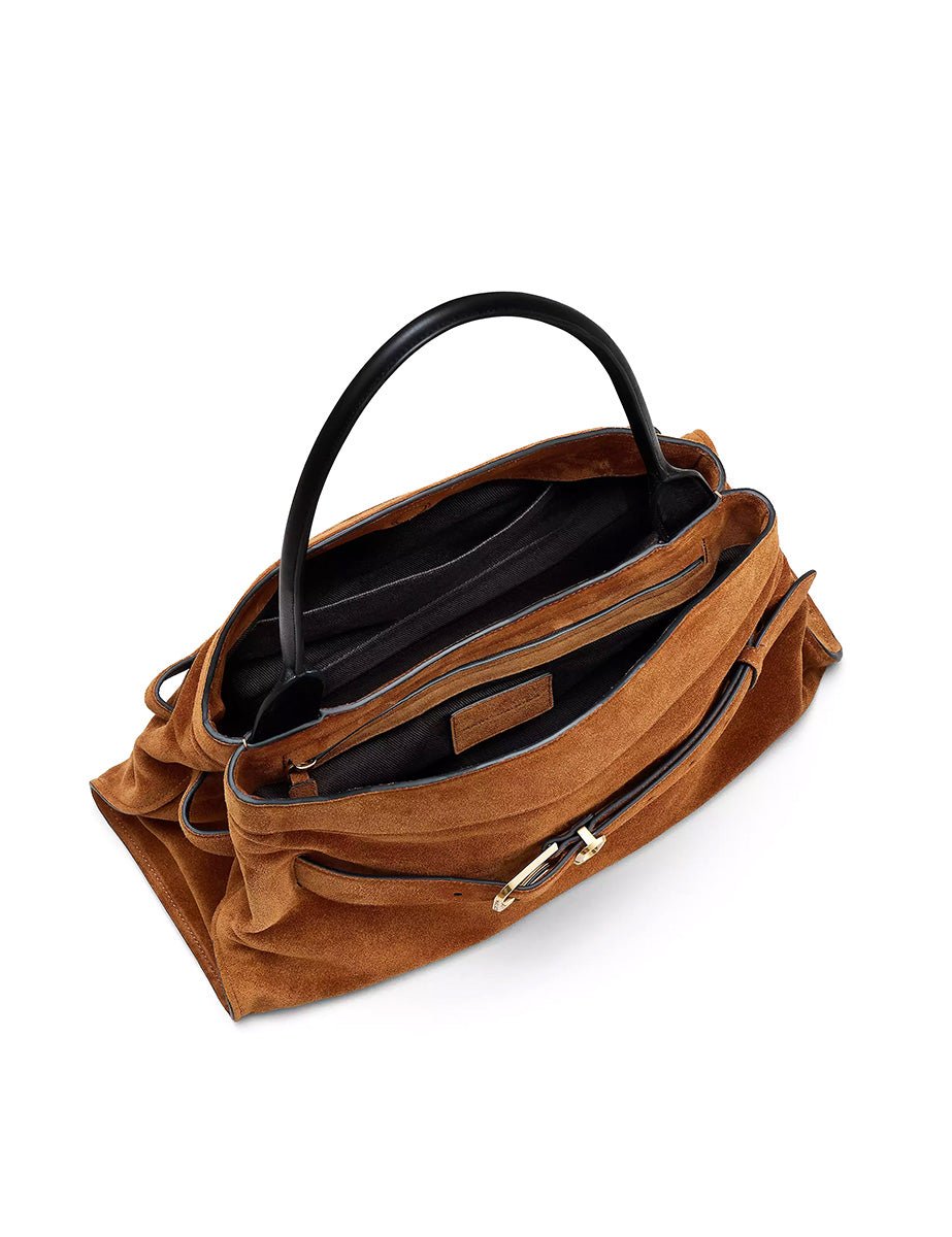 satchel bag suede copper - marc jacobs - shopper