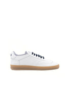scarpa akira leather bianco blu - soldini - sneaker