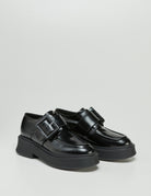 scarpa con fibbia platformn nero - Frida SRL