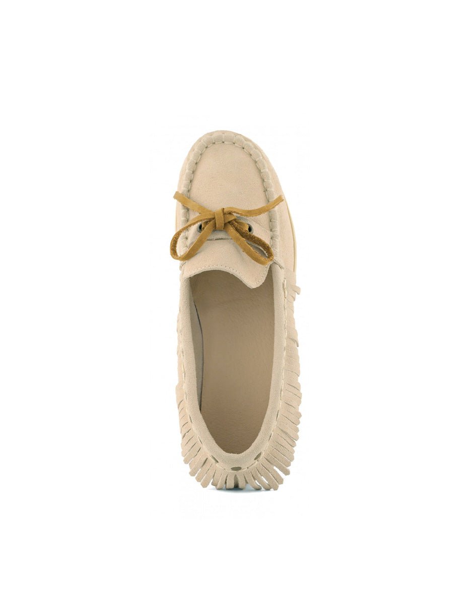 scarpa da barca fringe gesso - colors of california - mocassino