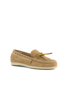 scarpa da barca fringe tan biscotto - colors of california - mocassino
