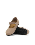 scarpa mantova suede taupe - birkenstock - ballerina