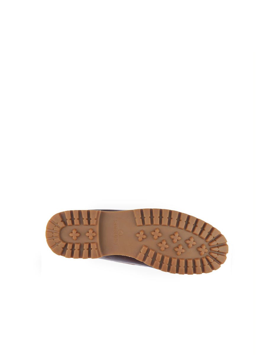 scarpa stringata acadia marrone cannella - sebago - mocassino