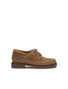 scarpa stringata acadia suede beige - sebago - mocassino