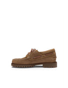 scarpa stringata acadia suede beige - sebago - mocassino