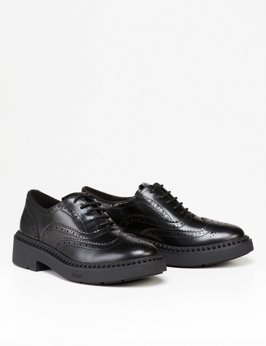 scarpa stringata black - ash - stringata