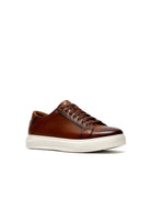 scarpa stringata goswell tie cuoio - clarks - sneaker