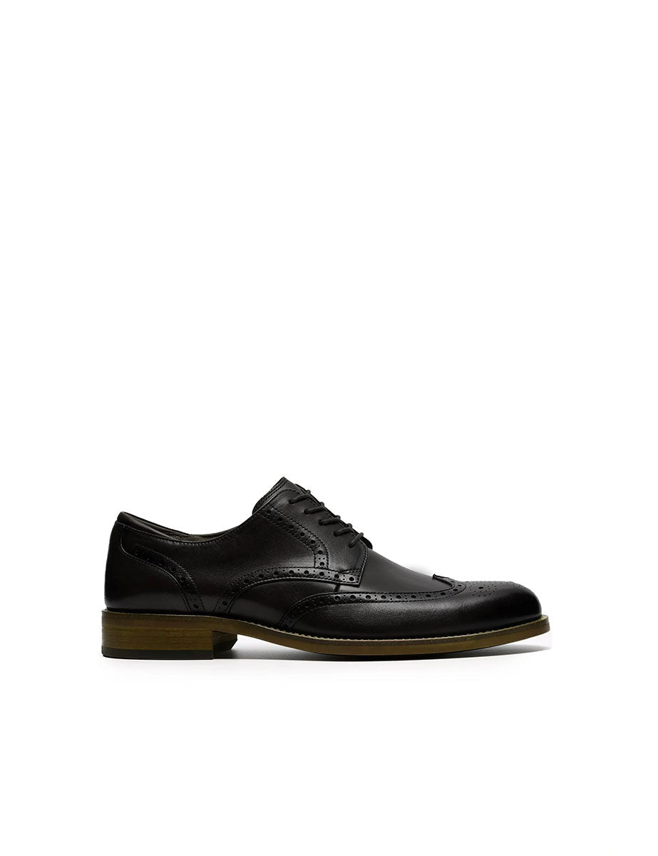 scarpa stringata inglese craftremi tip nero - clarks - derby