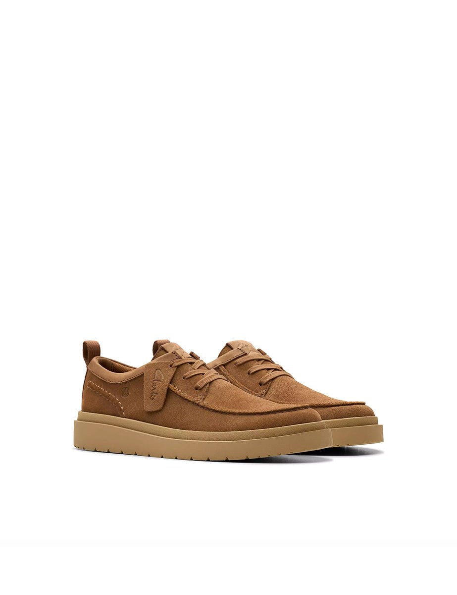 scarpa stringata polden moc cola - clarks - sneaker