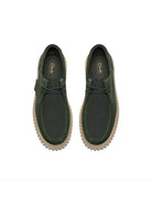 scarpa stringata torhill verde - clarks - sneaker