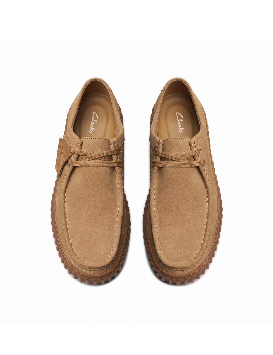 scarpa torhill low suede sand - clarks - sneaker