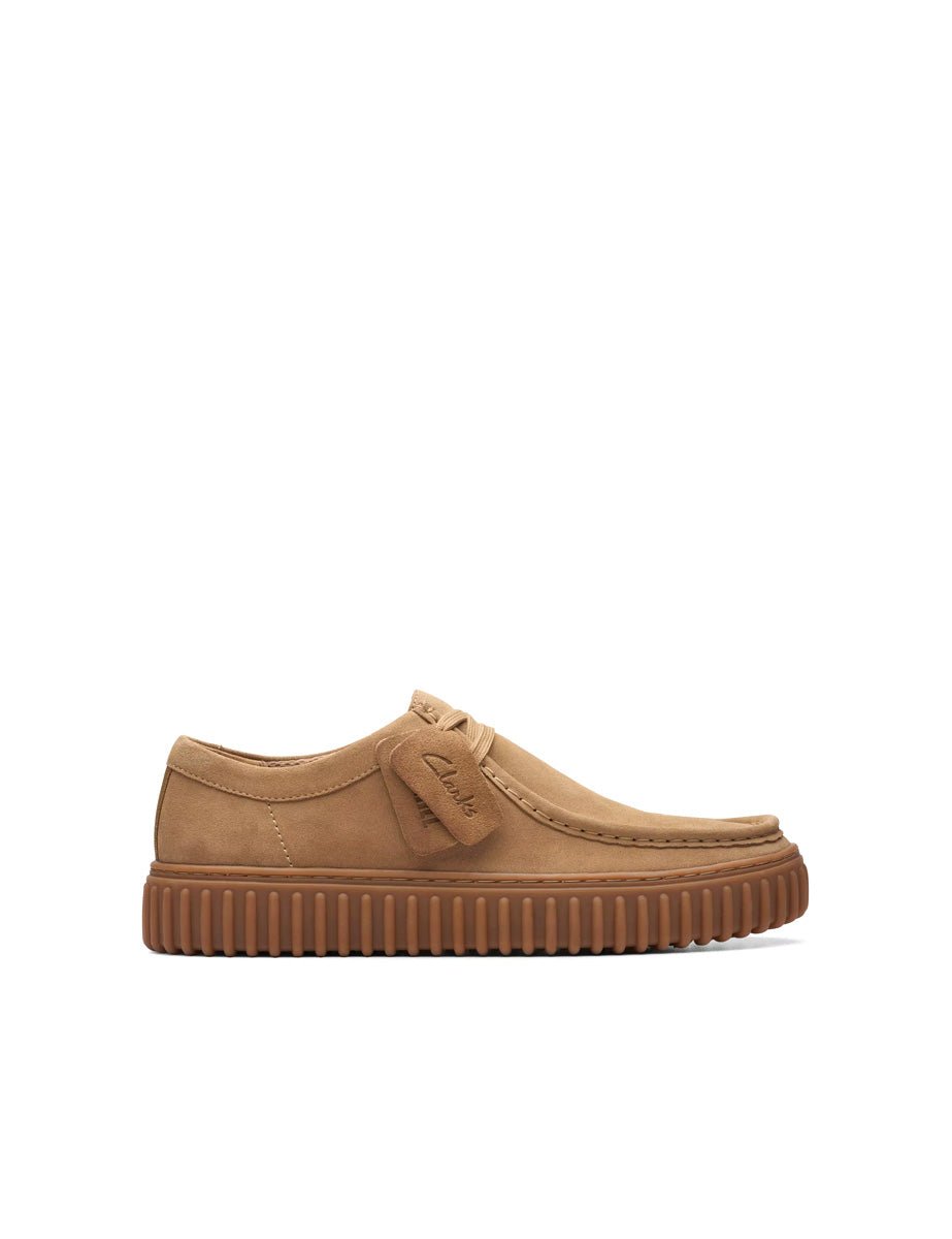 scarpa torhill low suede sand - clarks - sneaker
