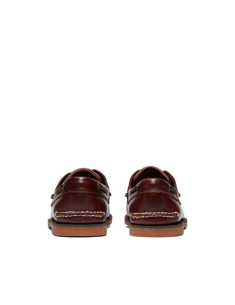 scarpa vela lea classic boat brown - timberland - mocassino