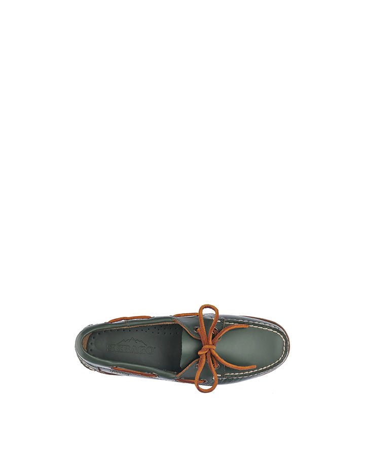 scarpa vela ranger verde - sebago - mocassino