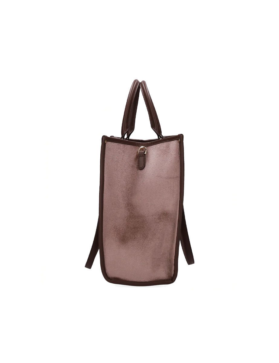 shopper atena grande essence tigre rosa - my best bag - shopper
