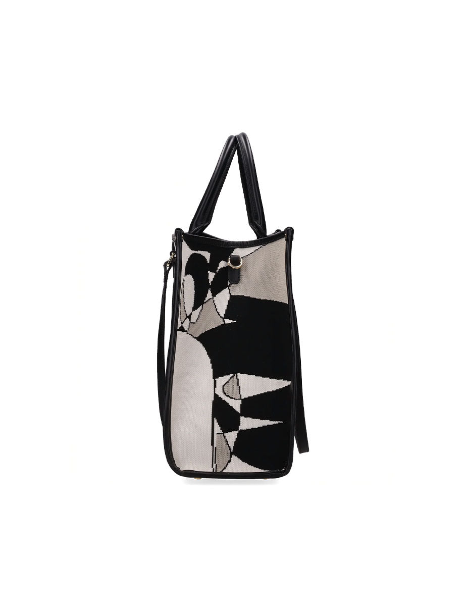 shopper atena grande guernica grigio - my best bag - shopper