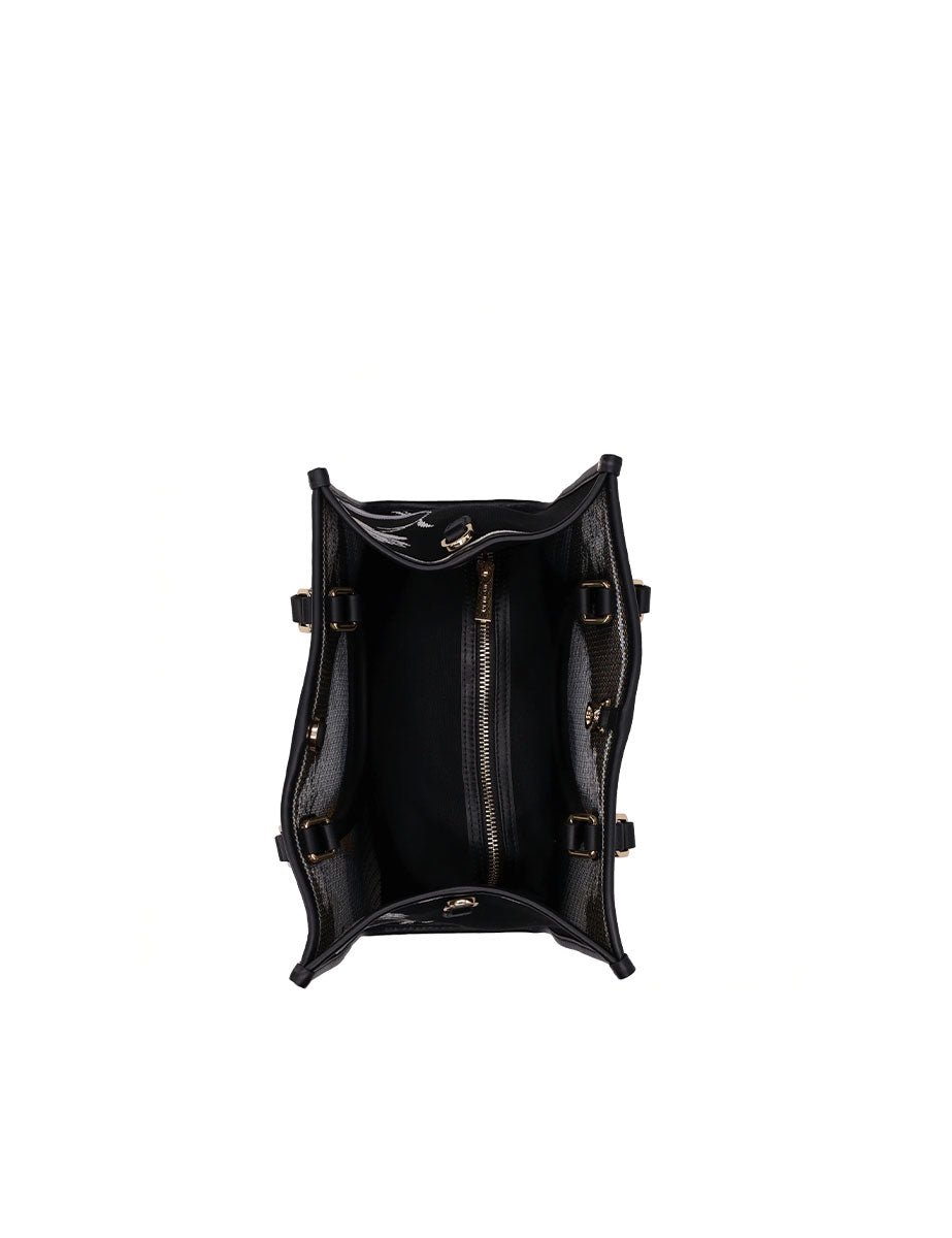 shopper atena piccola mirage dalia nero - my best bag - shopper