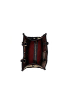 shopper atena piccola mirage nero bordeaux - my best bag - shopper