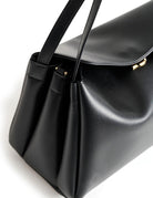 shopper eudora vegan black - the moire - shopper