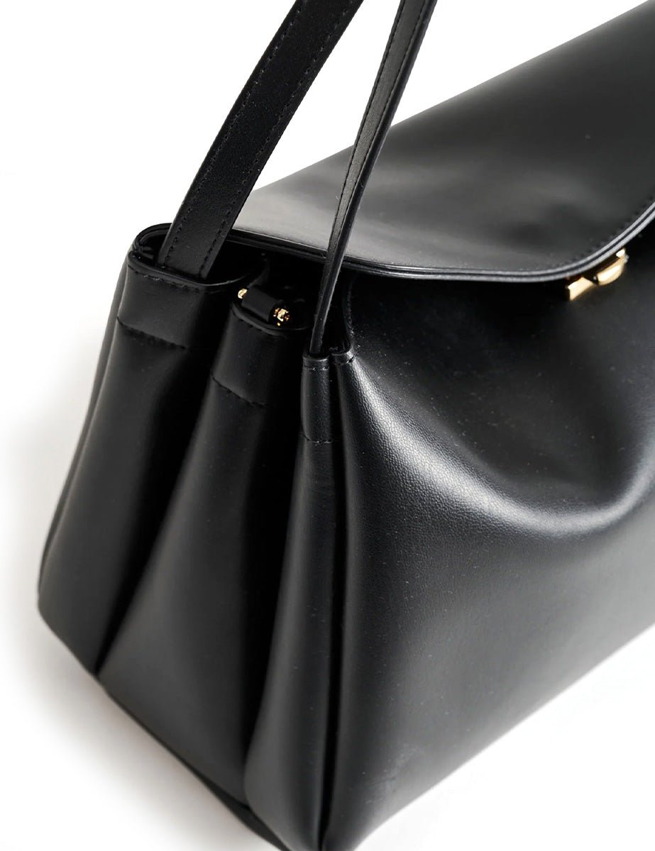 shopper eudora vegan black - the moire - shopper