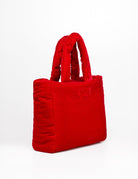 shopping puffy velluto bordeaux - Frida SRL