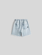 shorts jeans denim bleached - aspesi - shorts