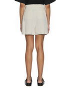 shorts misto lino gesso - Frida SRL