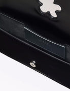 shoulder bag mirror leather nero - marc jacobs - clutch